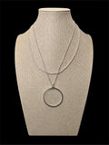MAGNIFYING GLASS PENDANT NECKLACE