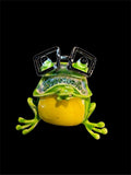 SMART FROG BROOCH