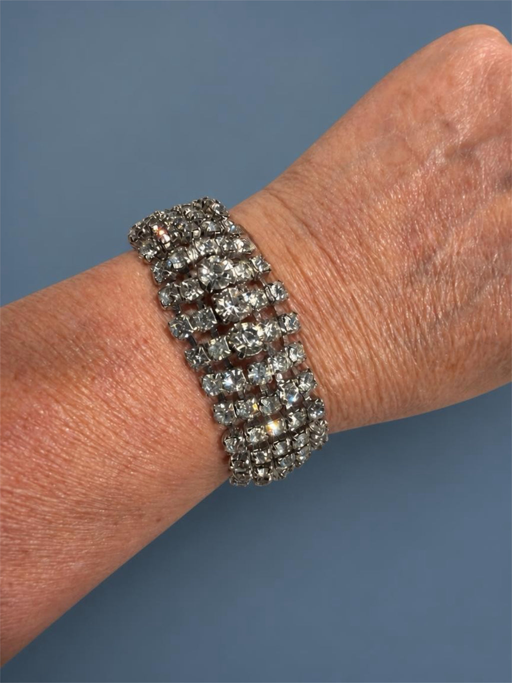VINTAGE RHINESTONE BRACELET