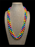 LONG CANDY BEADED NECKLACE
