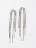 RHINESTONE CHANDELIER EARRINGS