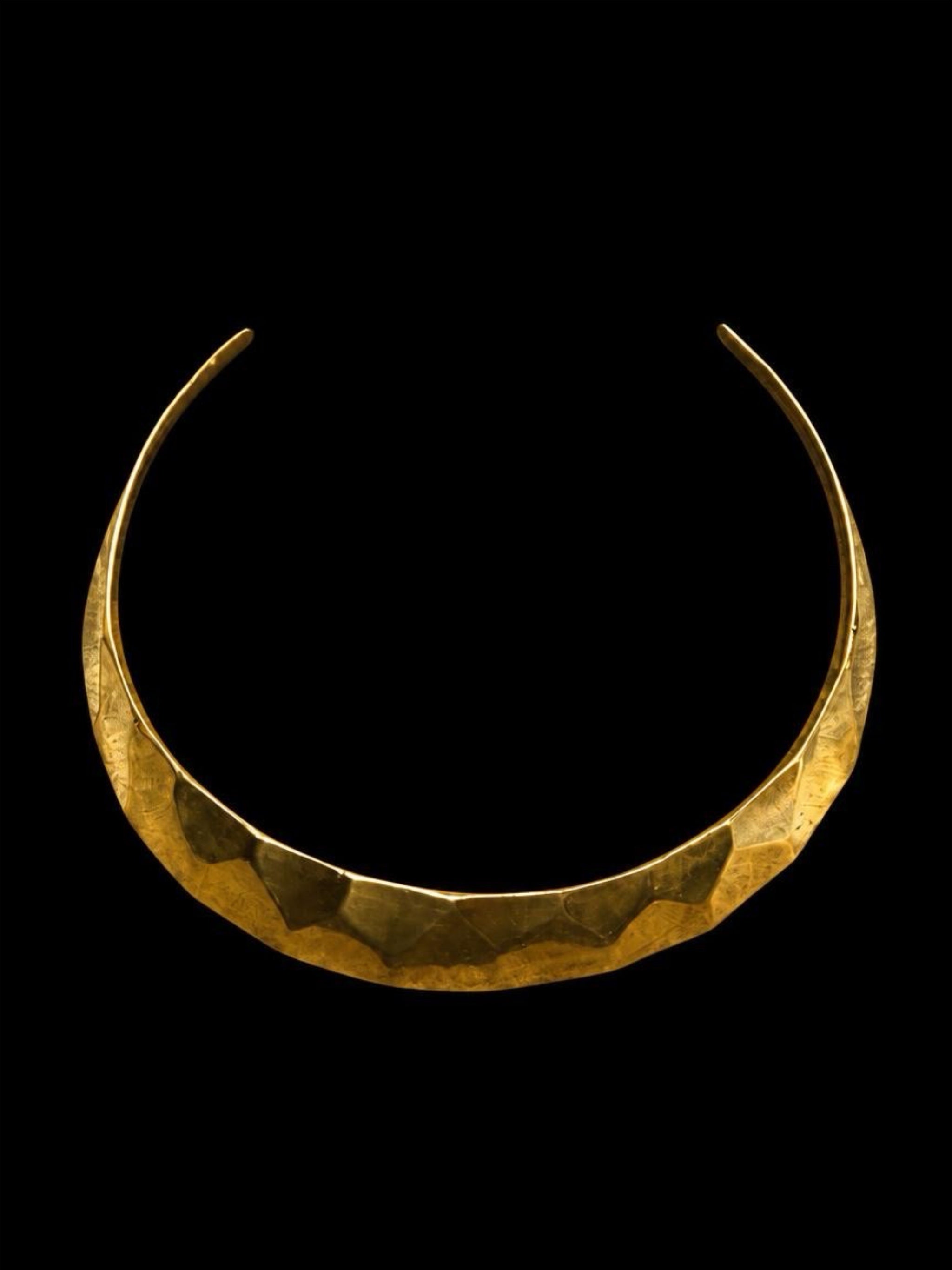 BRASS CHOCKER NECKLACE