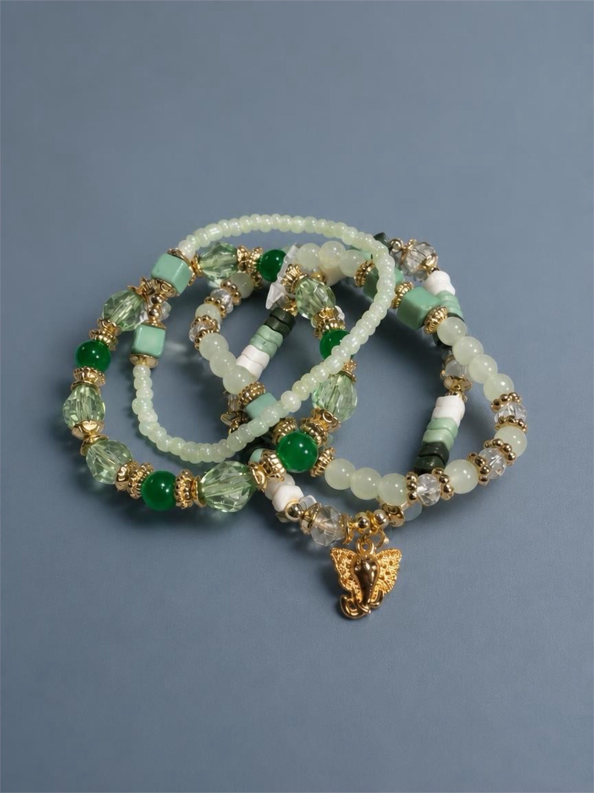 MULTI-GLASS BRACELET SET