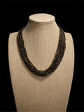 MULTI-STRAND SEED BEAD NECKLACE