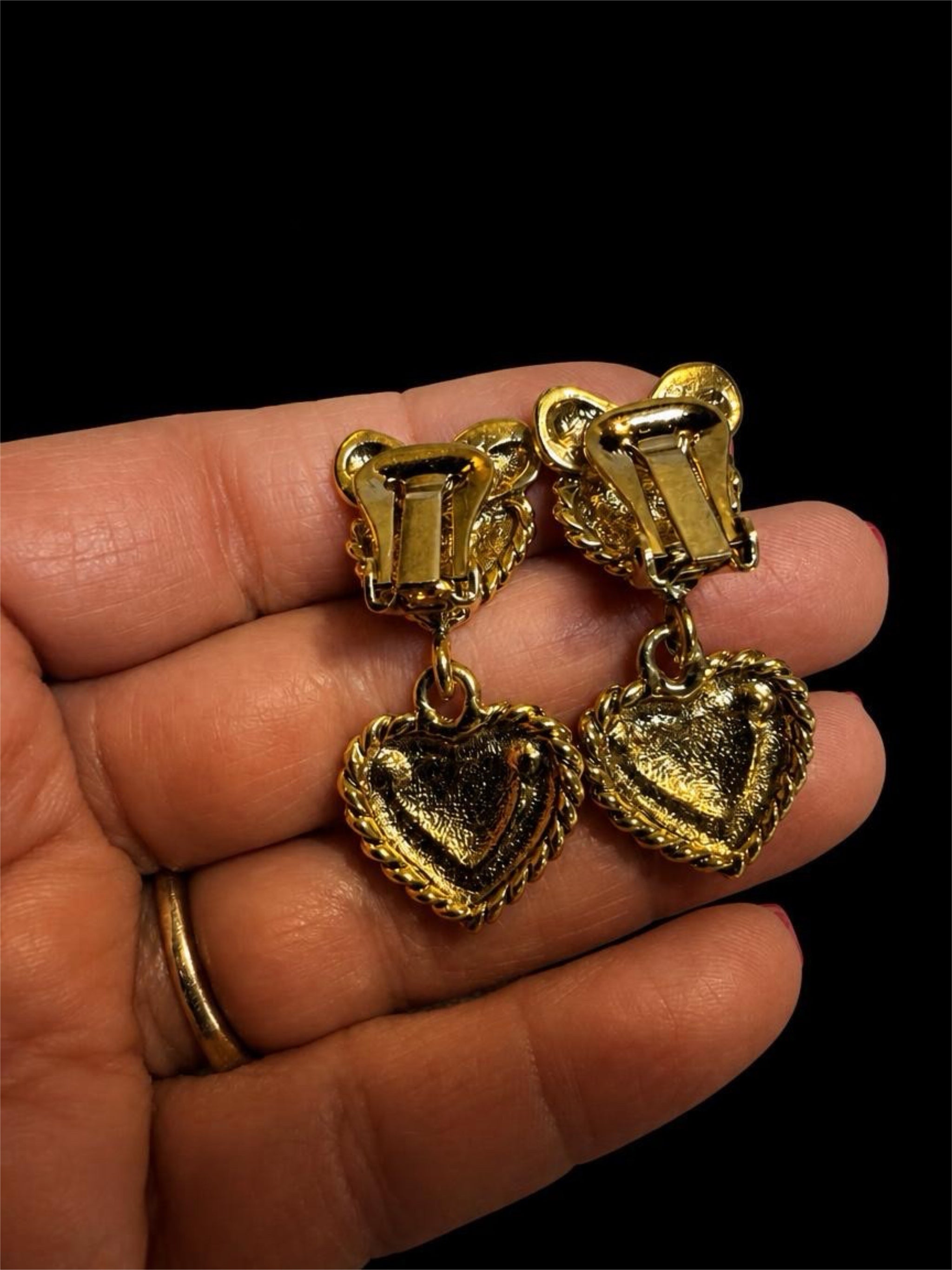 PEARL & HEARTS EARRINGS
