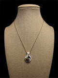 VINTAGE CLOISONNÉ BIRD NECKLACE