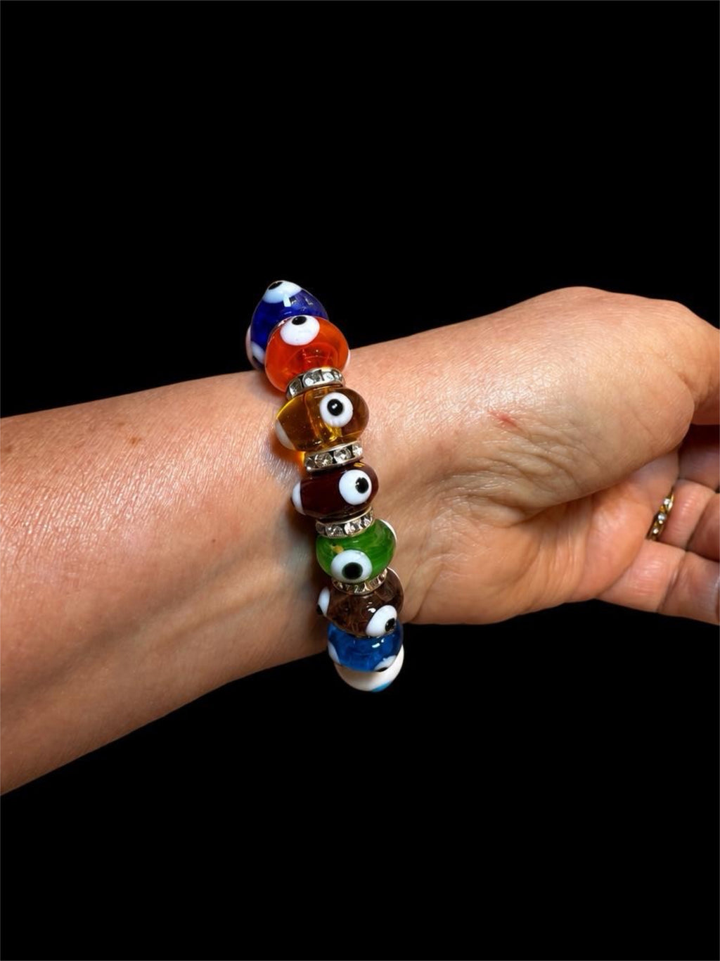 FUN GLASS BEADED BRACELET