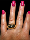GOLD DOME RING