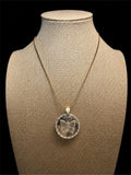 GLASS BUTTERFLY NECKLACE