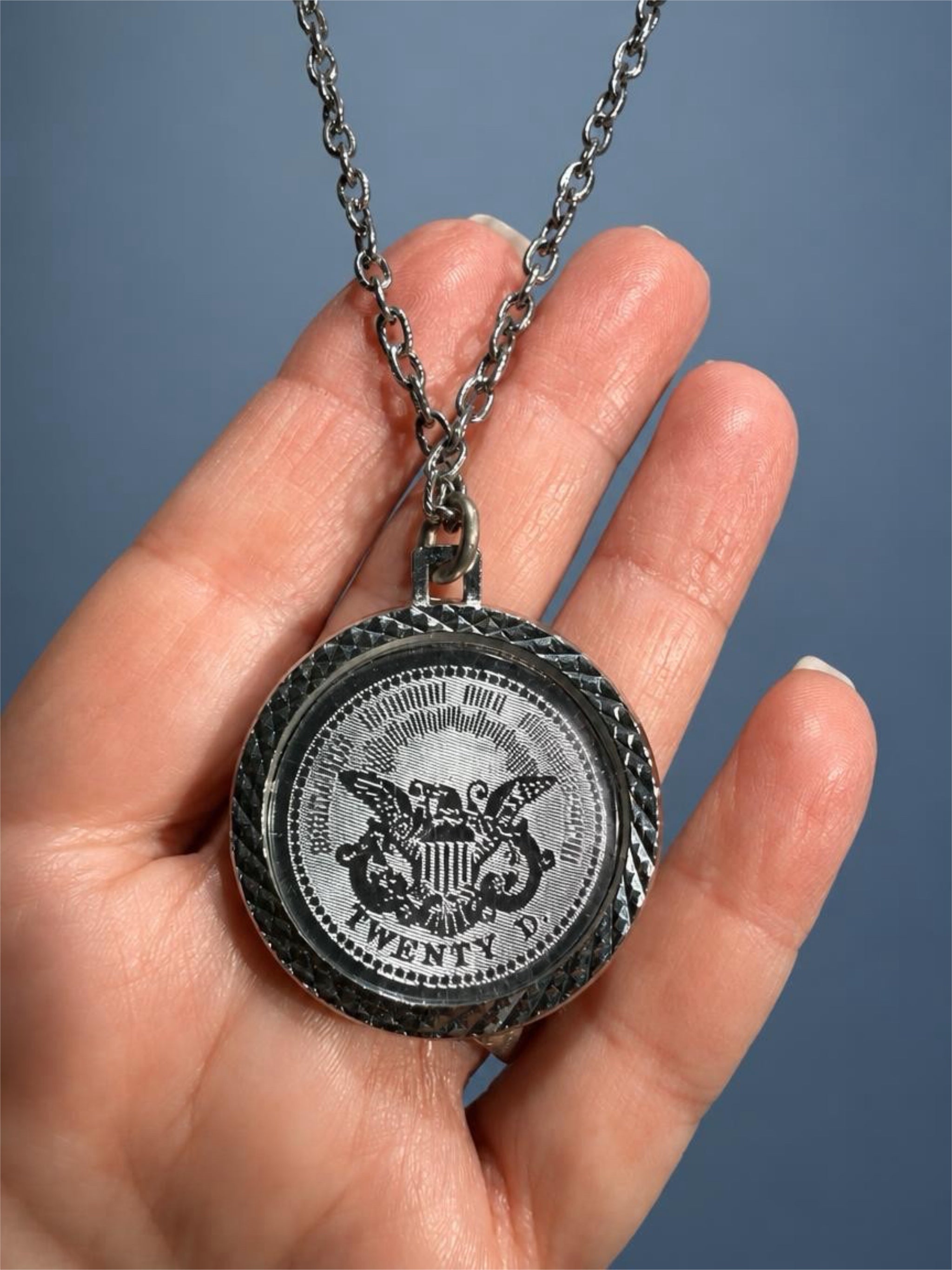 REPLICA $20 COIN NECKLACE