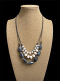 LOFT MULTI-STRAND BEADED NECKLACE