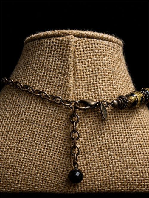 CHICO'S MULTI-COLORED BEADED NECKLACE