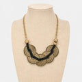 METAL DISK NECKLACE