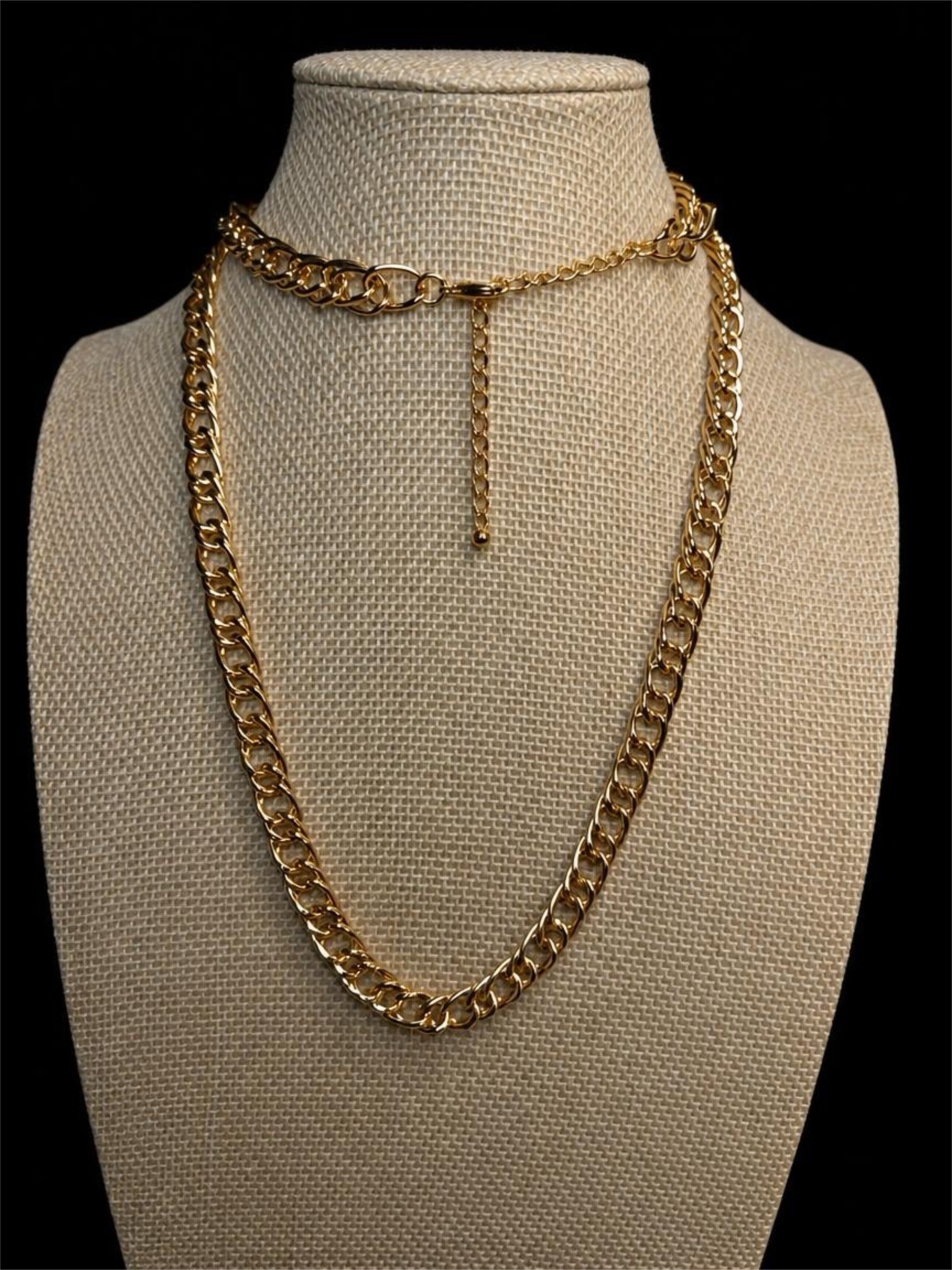 GREAT GOLD TONE ADJ. CHAIN