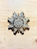 RHINESTONE BROOCH
