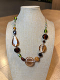 GLASS BEAD  NECKLACE