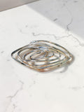 VERY LARGE SILVER  BROOCH