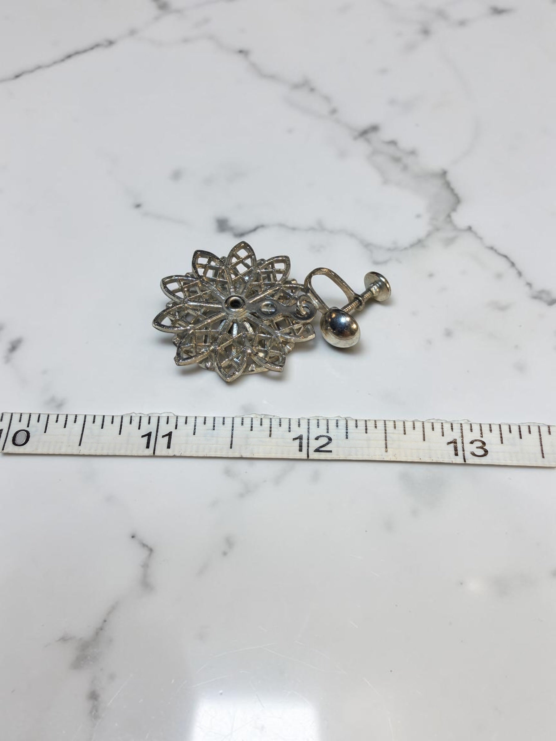 VINTAGE FILIGREE EARRINGS