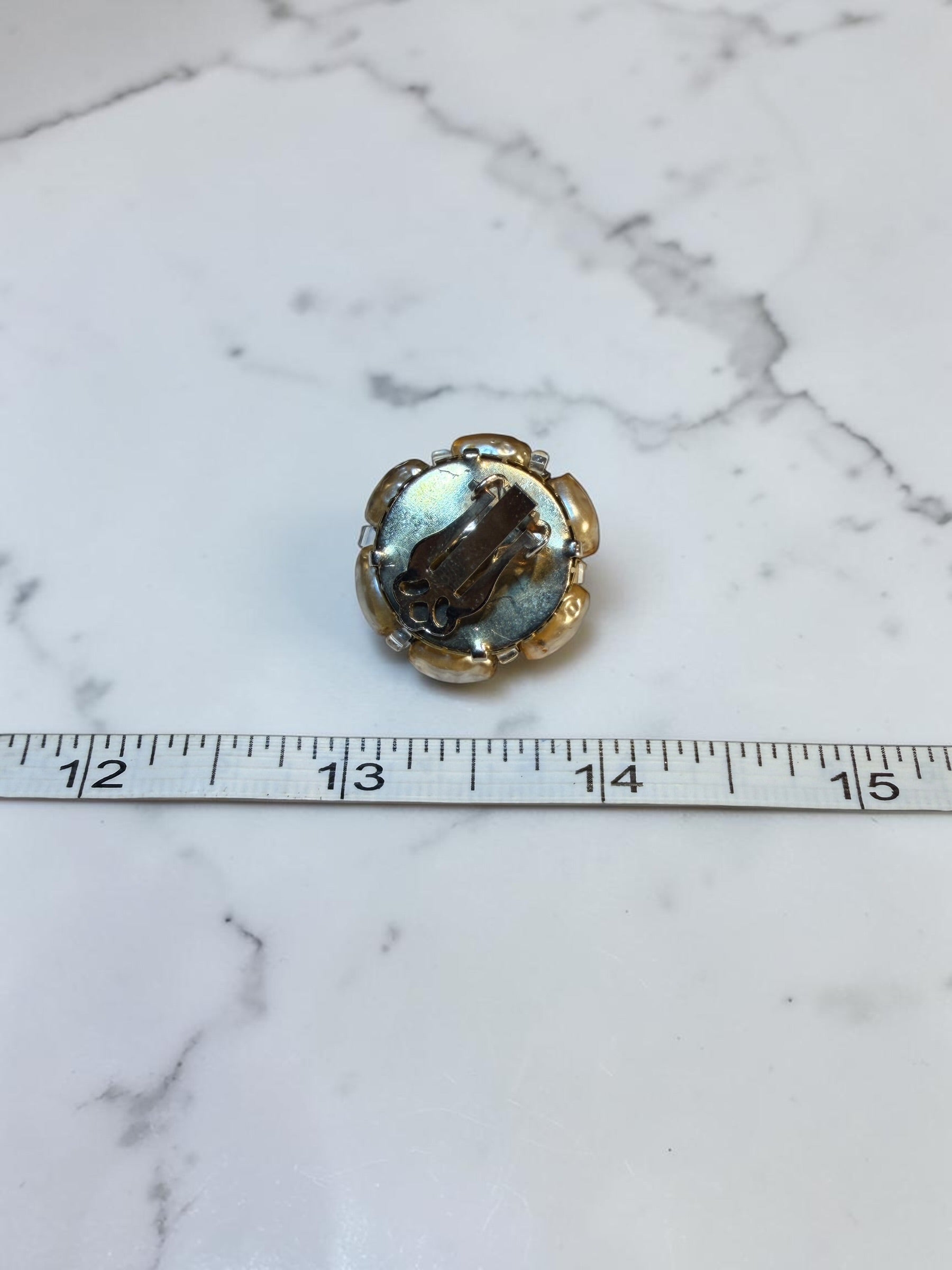 VINTAGE PEARL EARRINGS