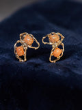 VINTAGE SPARKLE BEAD EARRINGS
