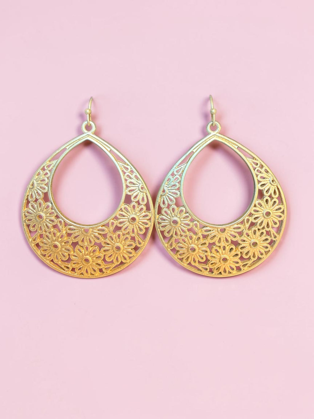 FLORAL FILIGREE EARRINGS