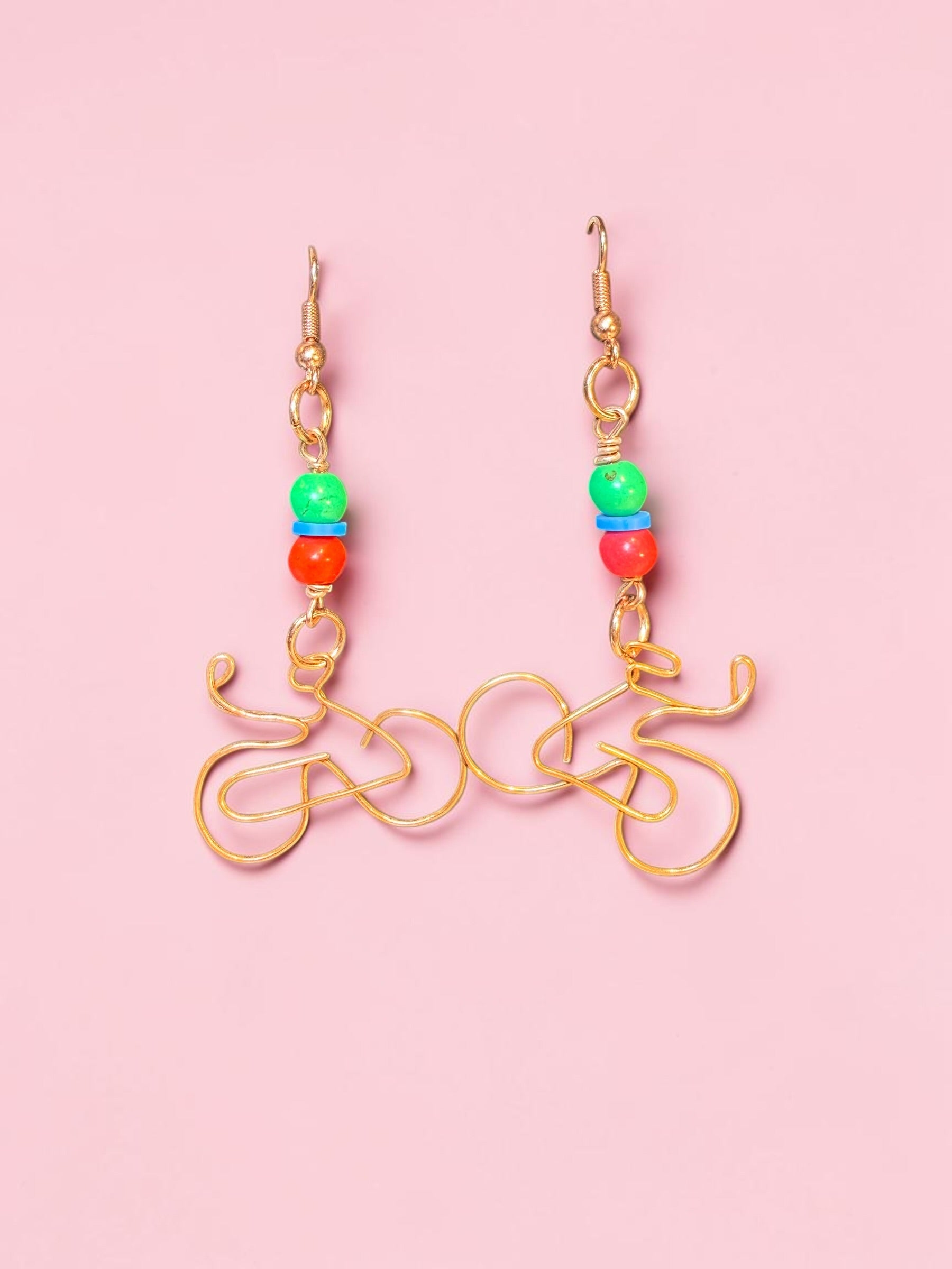 BIKE EARRINGS