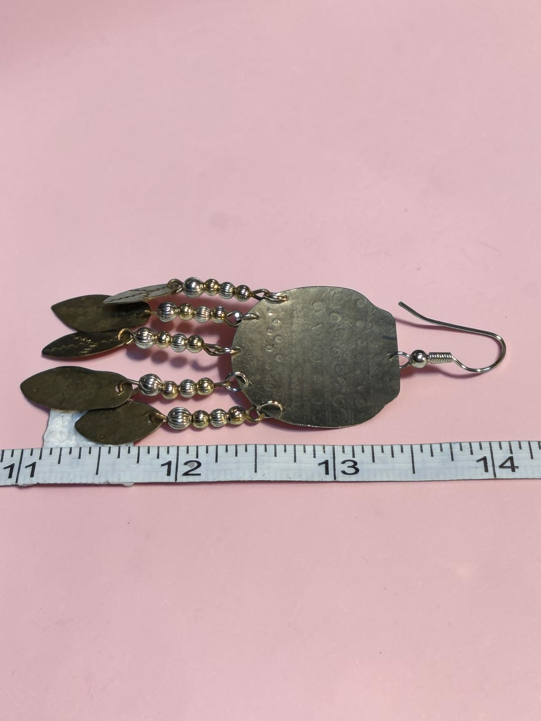 SILVER W/ DANGLES EARRINGS