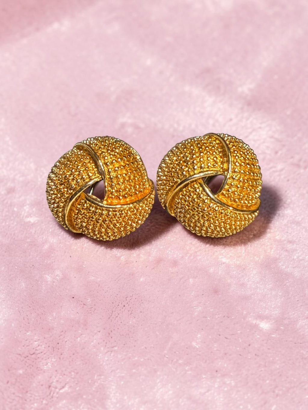 AVON KNOT EARRINGS