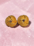 AVON KNOT EARRINGS
