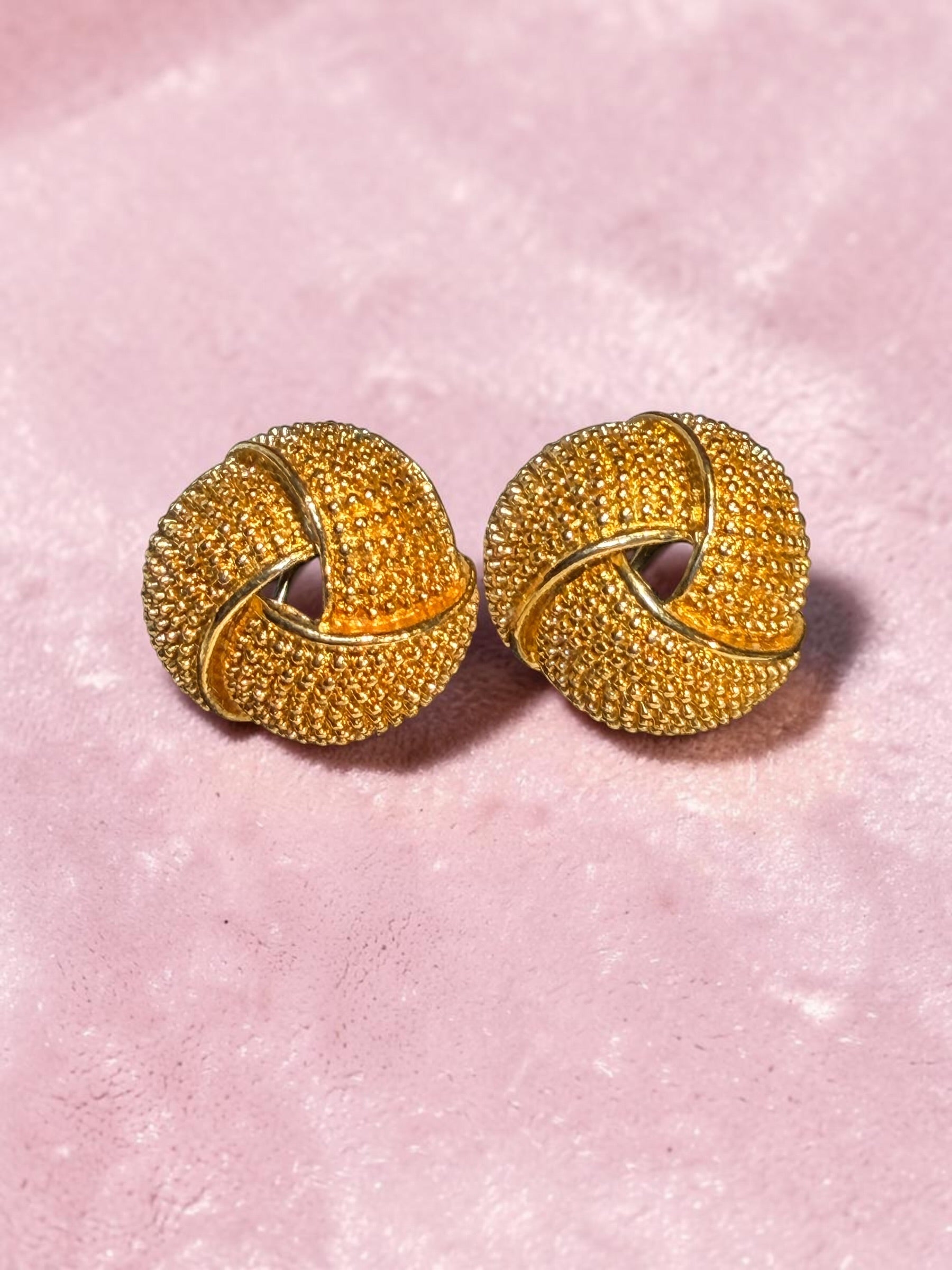 AVON KNOT EARRINGS