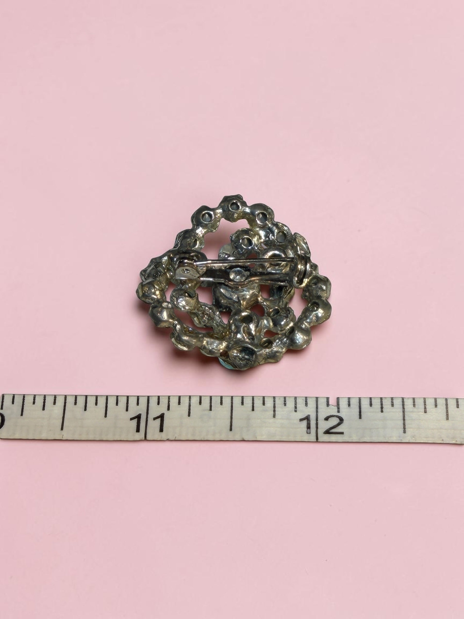 VINTAGE RHINESTONE BROOCH