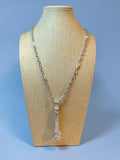 LARGE LONG HEAVY MICROPHONE NECKLACE