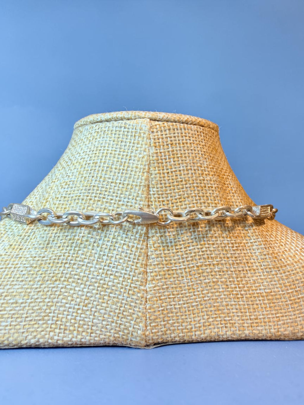 LARGE LONG HEAVY MICROPHONE NECKLACE