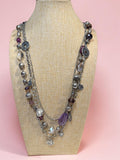 PREMIER DESIGNS BEAD & METAL NECKLACE