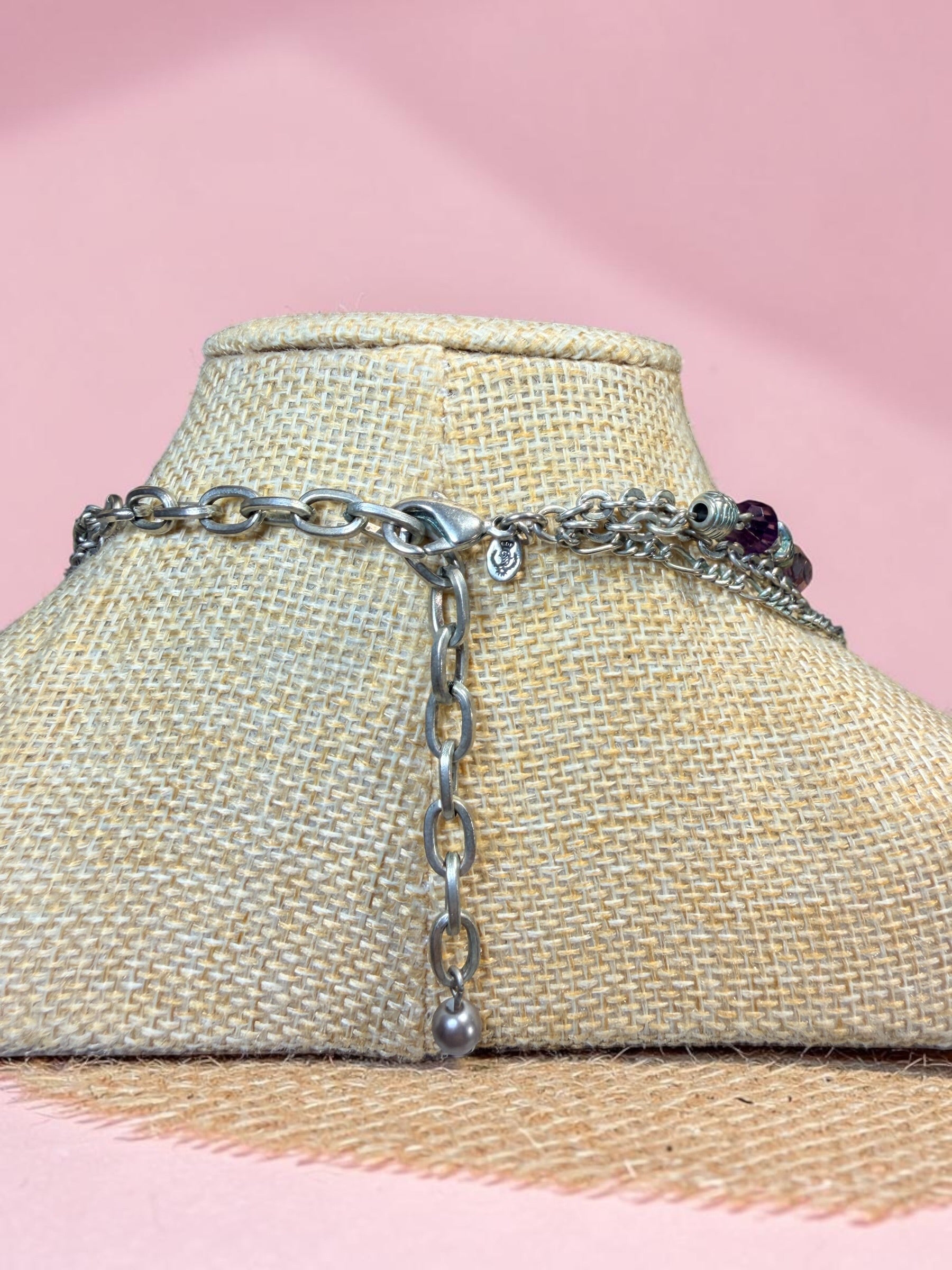PREMIER DESIGNS BEAD & METAL NECKLACE