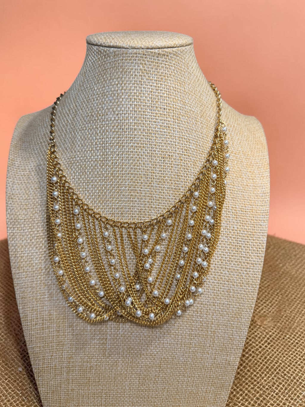 VINTAGE BIB NECKLACE