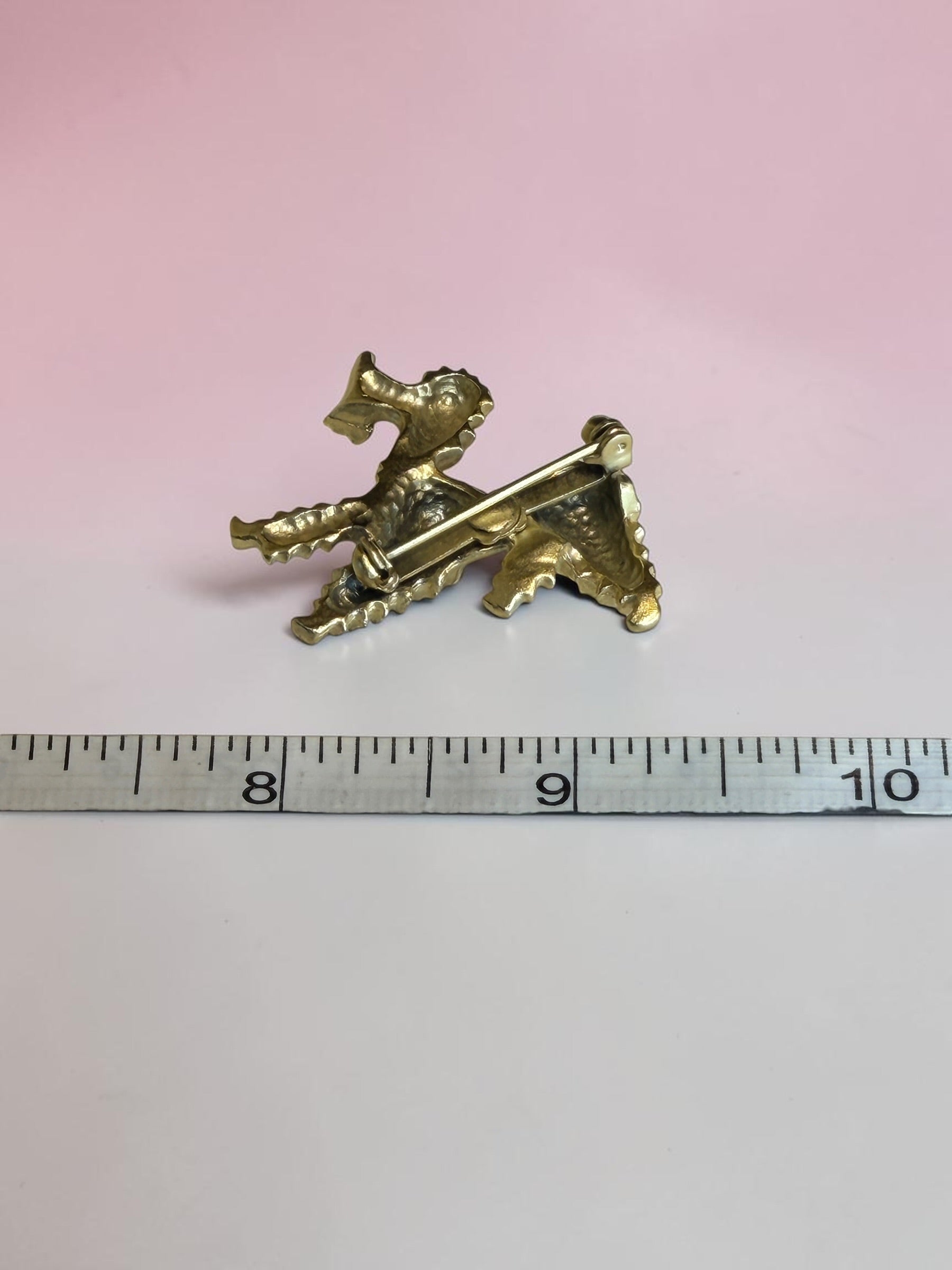 VINTAGE POODLE BROOCH