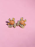 FLECK STONE EARRINGS