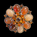 AUTUMN INSPIRED BROOCH