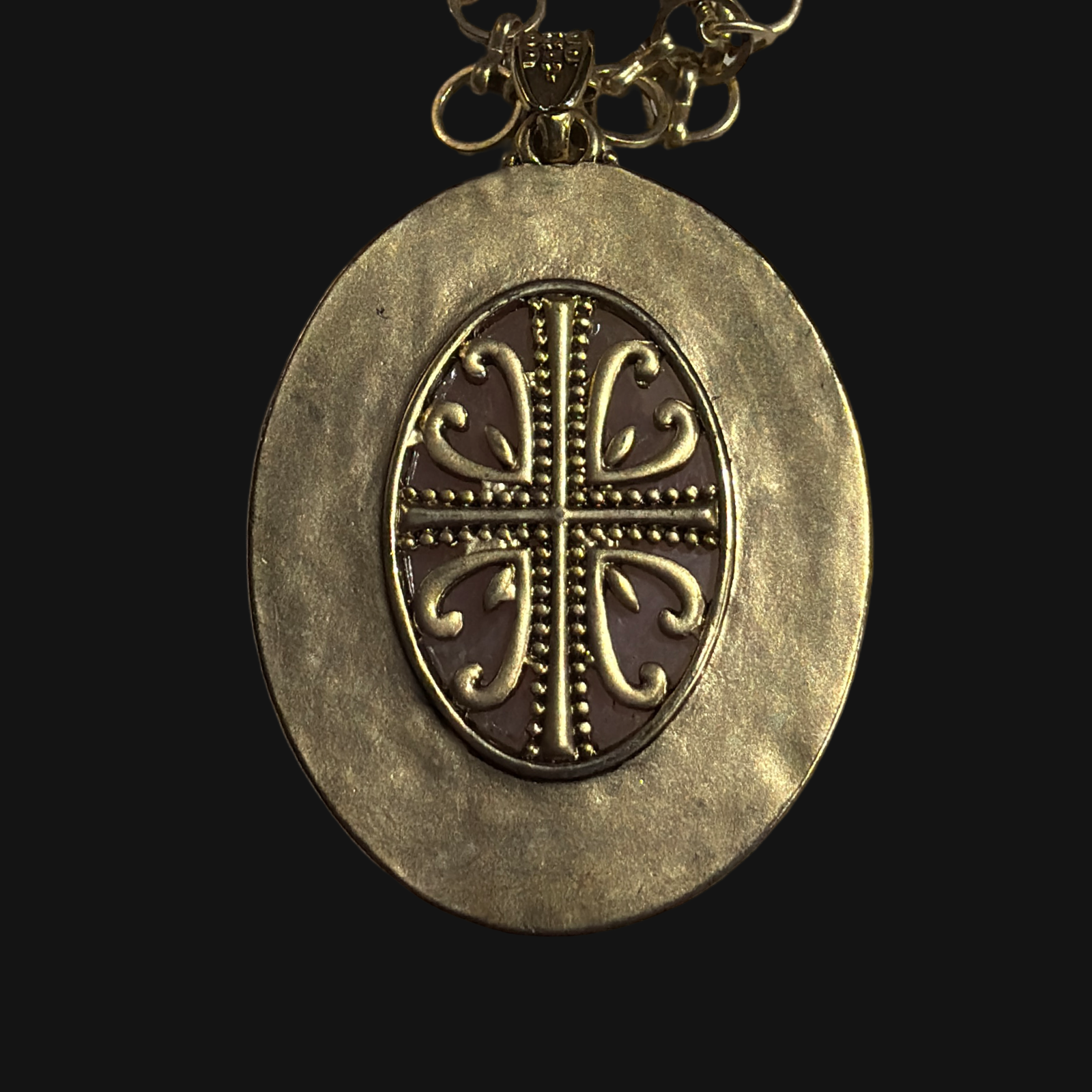 CHICO'S SMOKEY QUARTZ NECKLACE