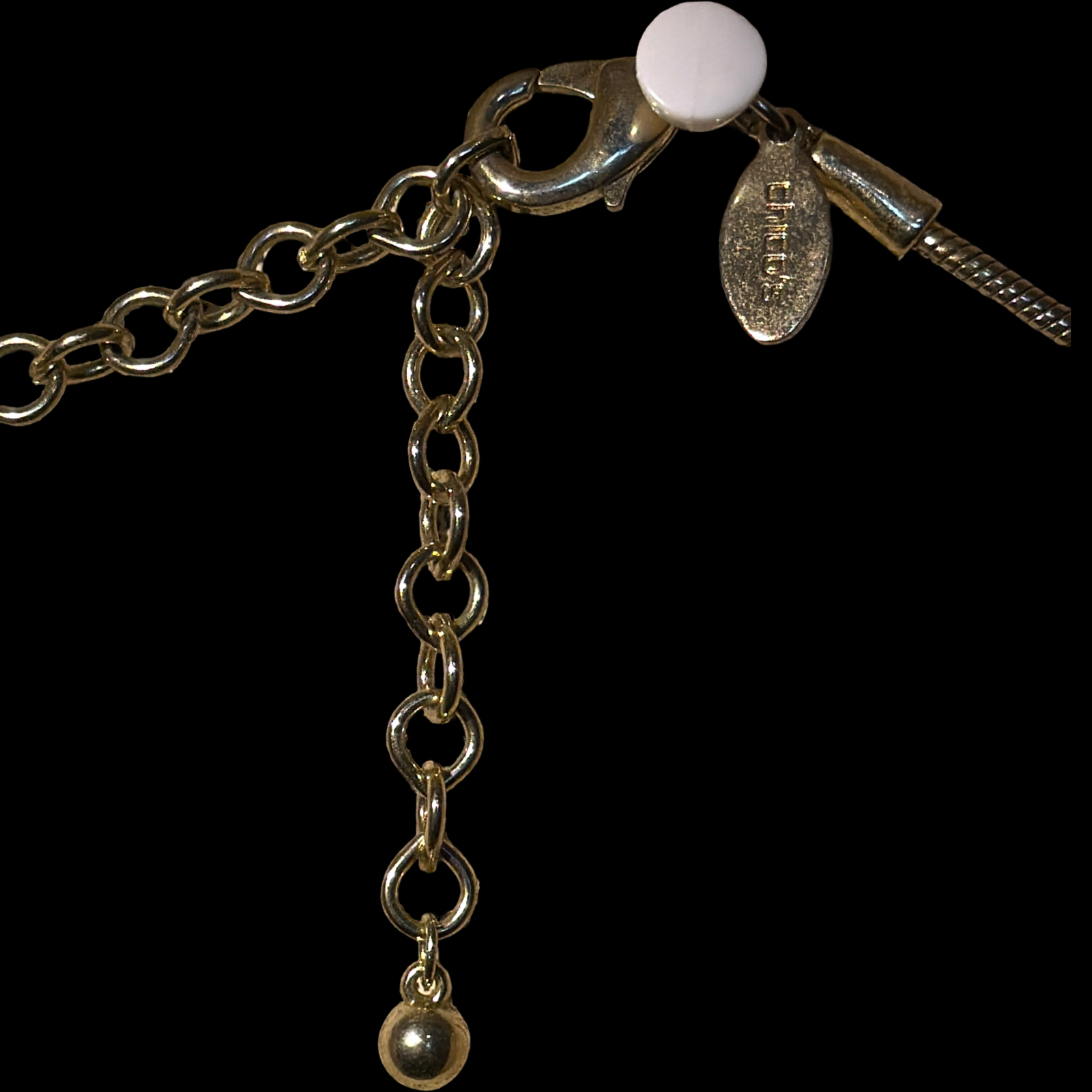 CHICO'S ABALONE INSPIRED NECKLACE