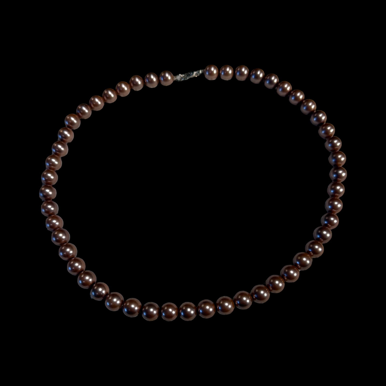 SMOKEY ROSE COSTUME PEARLS