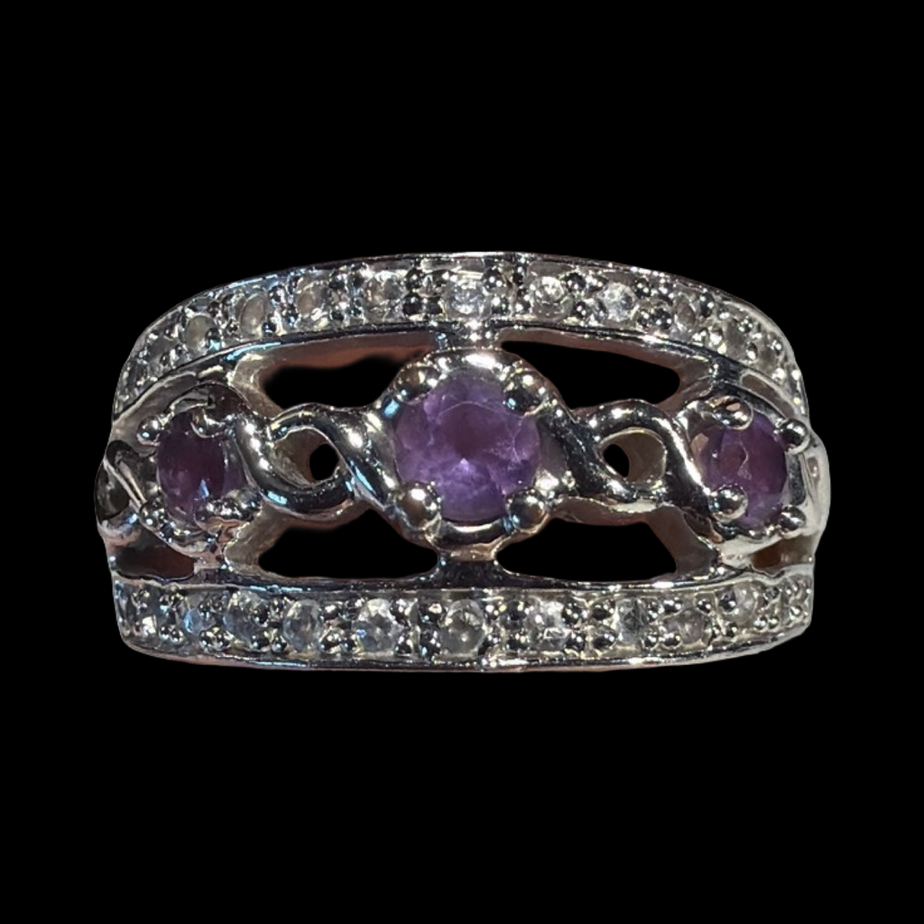 PURPLE PRINCESS LIA SOPHIA RING
