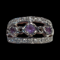 PURPLE PRINCESS LIA SOPHIA RING