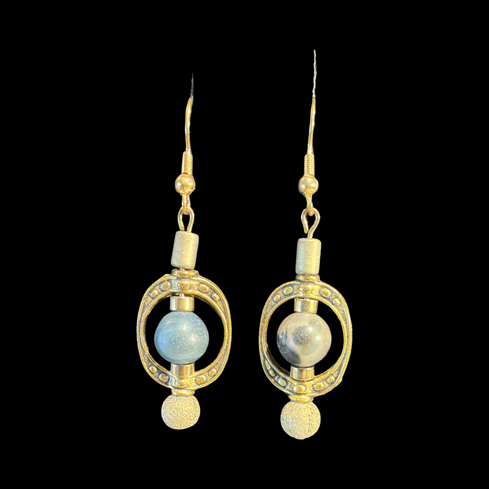 ARTISAN STONE EARRINGS