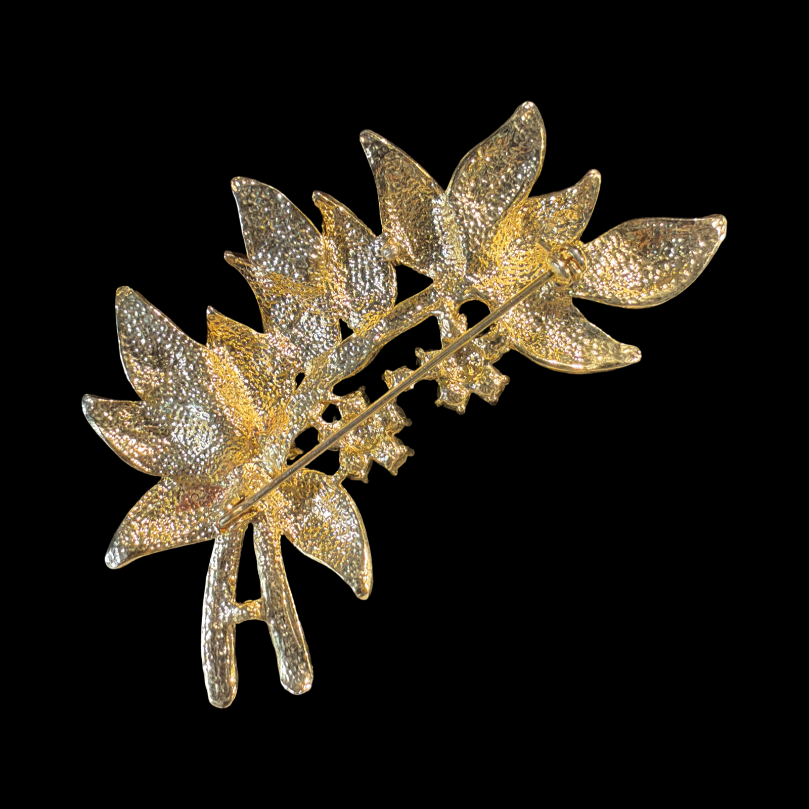 SHOW STOPPER ORCHID BROOCH