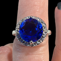 COSTUME SAPPHIRE RING