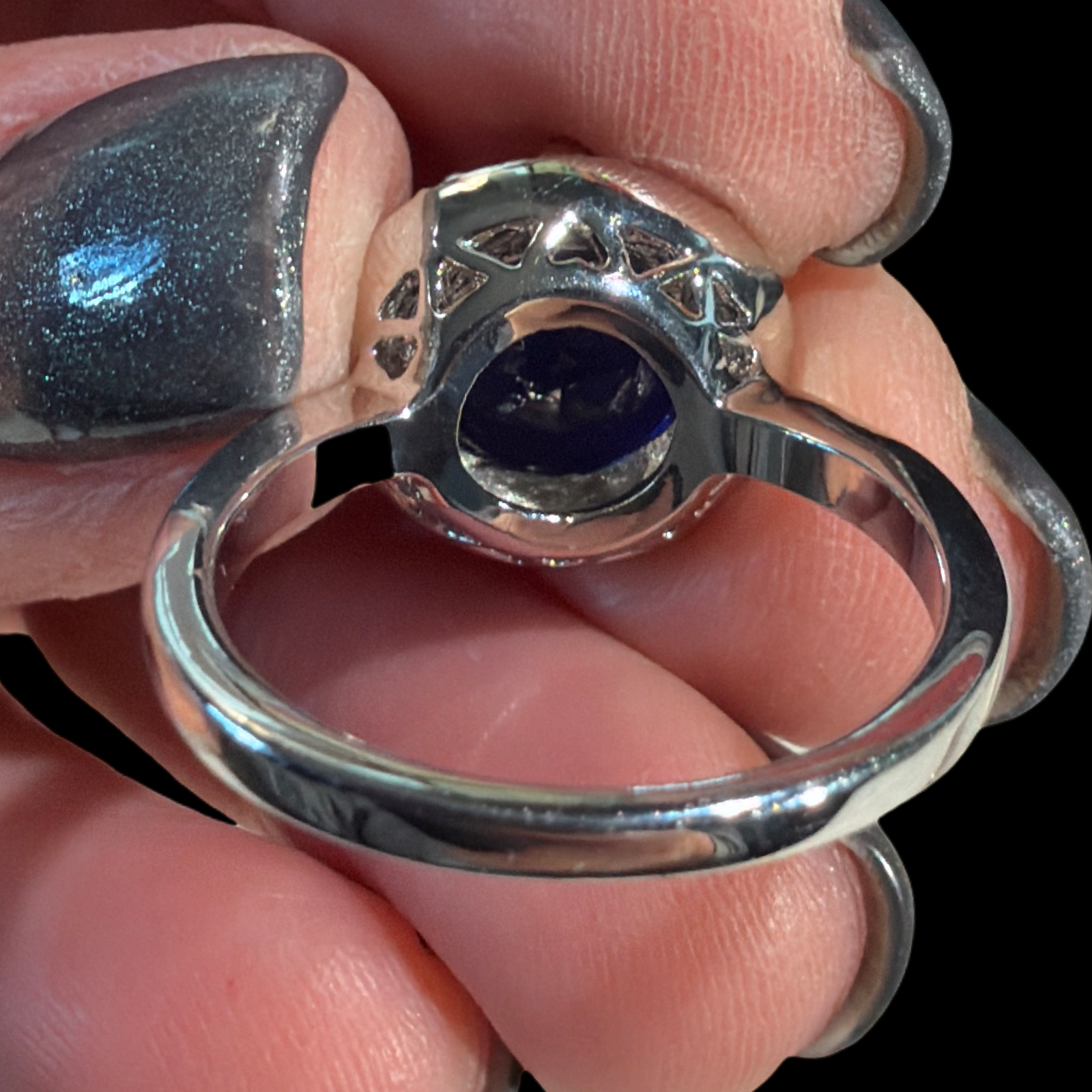 COSTUME SAPPHIRE RING