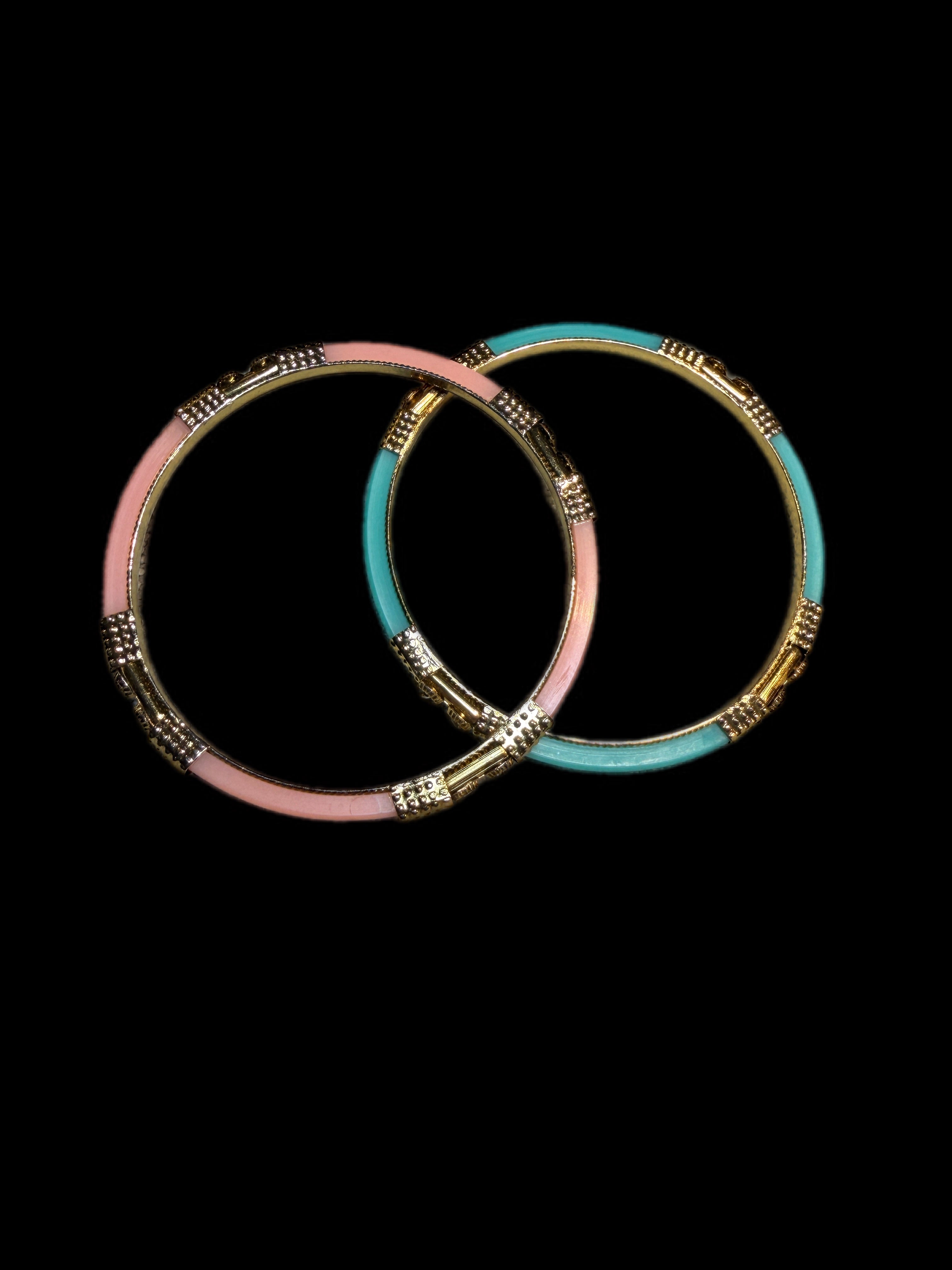 PINK & GREEN BANGLES