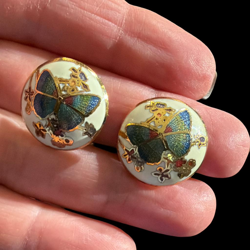 CLOISONNE EARRINGS